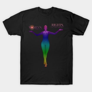 Womens Rights Rainbow Pride T-Shirt